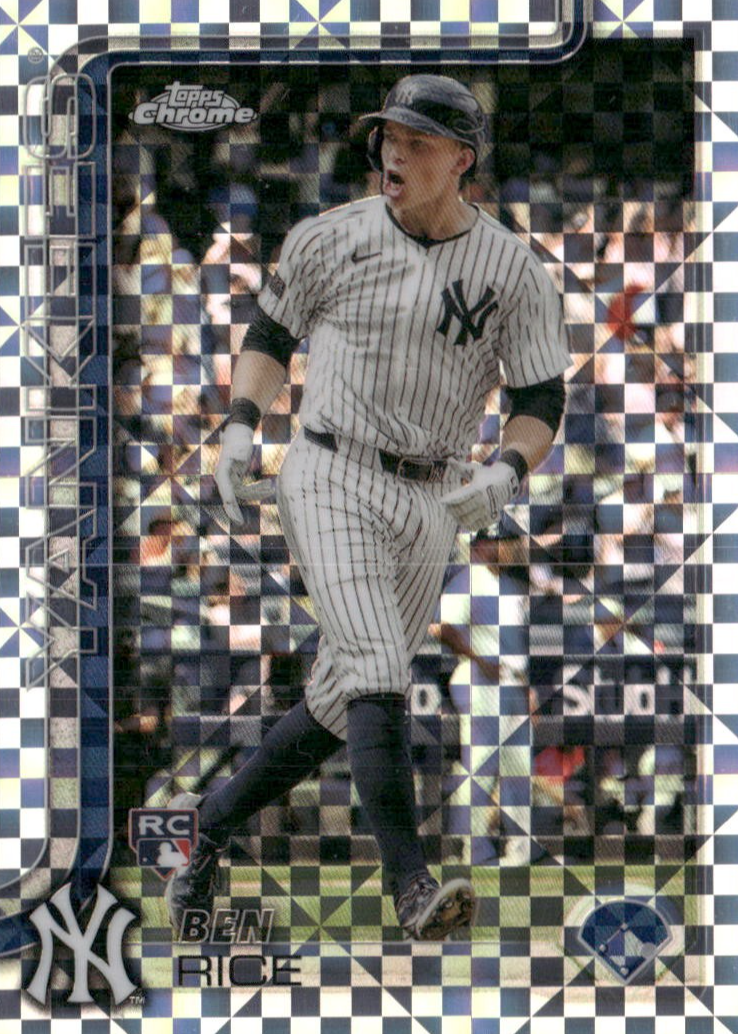 Ben Rice 2025 Topps Chrome #139 X-Fractor Price Guide - Sports Card ...