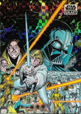 2021 Topps Chrome Star Wars Galaxy #30 X-Fractor /10