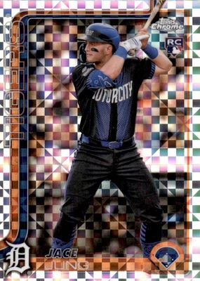 JGバッヂ Jace Jung 2025 Topps #BSA-JJ Baseball Stars Autographs