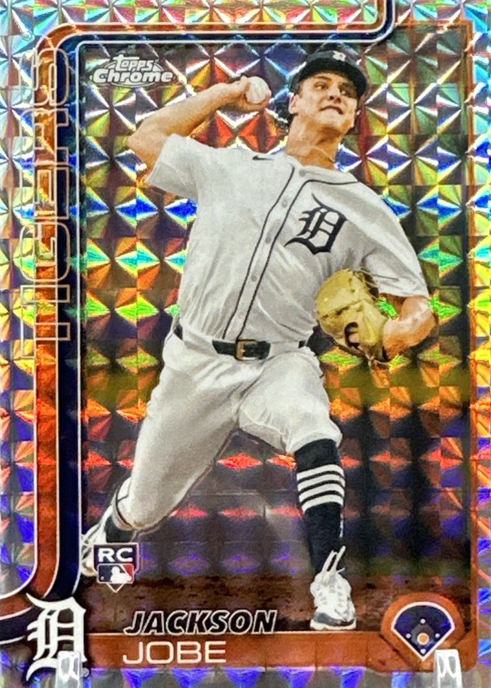 Jackson Jobe 2025 Topps Chrome #249 Geometric Refractor Price