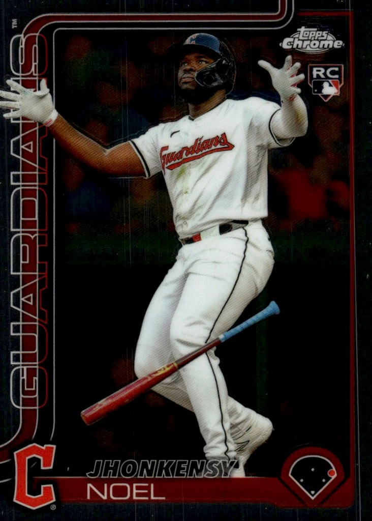 Jhonkensy Noel 2025 Topps Chrome #291 Base Price Guide - Sports