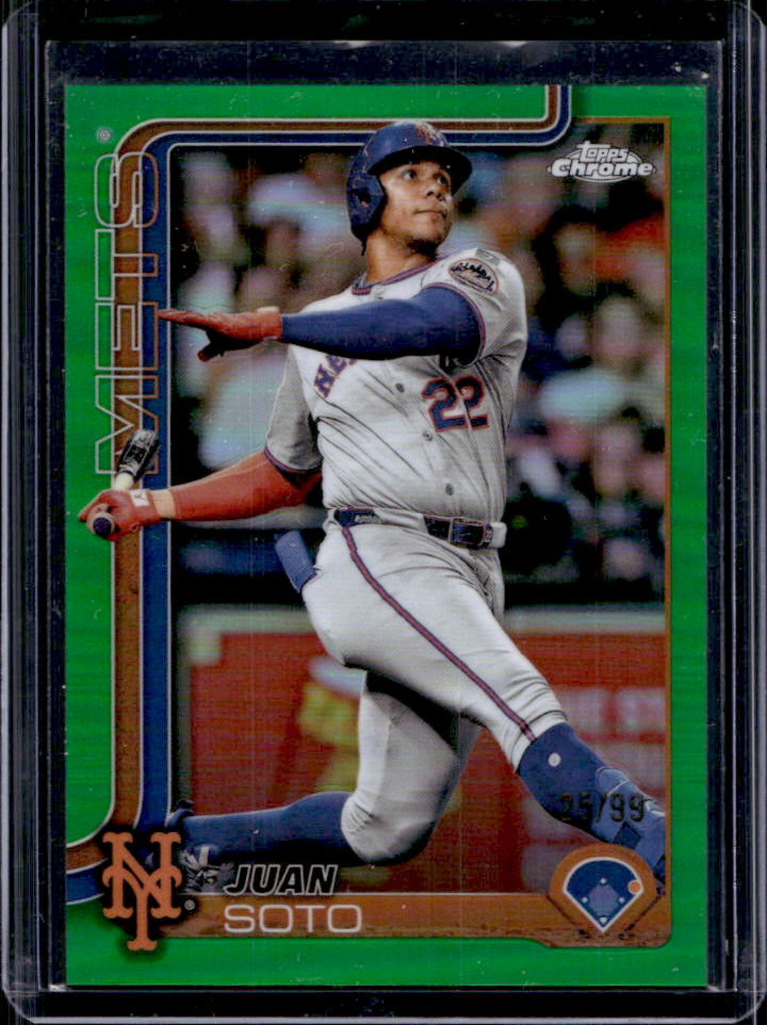 Juan Soto 2025 Topps Chrome #200 Green Refractor /99 Price Guide