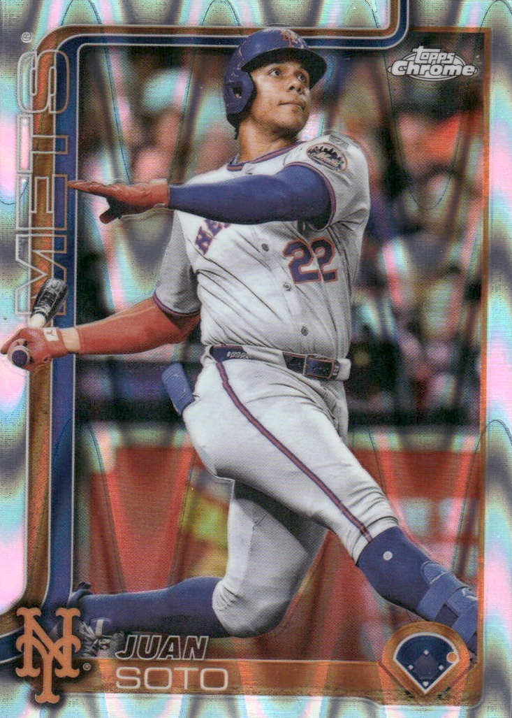 Juan Soto 2025 Topps Chrome #200 RayWave Refractor Price Guide - Sports ...