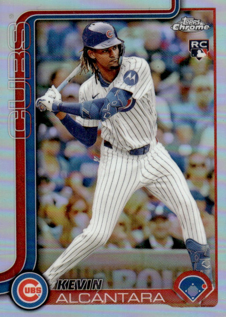 Kevin Alcantara 2025 Topps Chrome #173 Refractor Price Guide