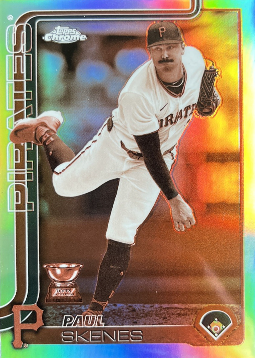 Paul Skenes 2025 Topps Chrome #300 Sepia Refractor Price