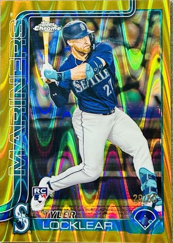 2025 Topps Chrome #41 Gold RayWave Refractor /50