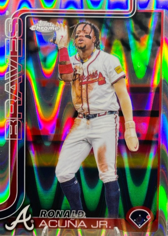 Ronald Acuna Jr Topps MLB カード　/25 Ronald Acuna Jr Topps MLB カード/25