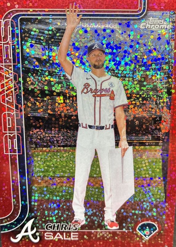 2025 Topps Chrome #182 Image Variation - Red Speckle Refractor /5