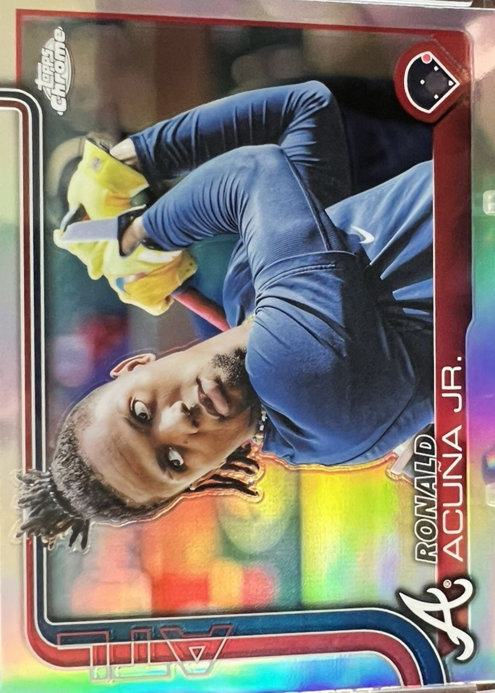 Ronald Acuna Jr Topps MLB カード　/25 On-Card Auto # to 25 - Ronald Acuña Jr. - MLB TOPPS NOW&reg