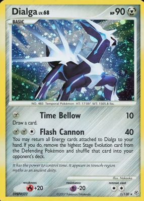 2007 Diamond & Pearl #001/130 Holo