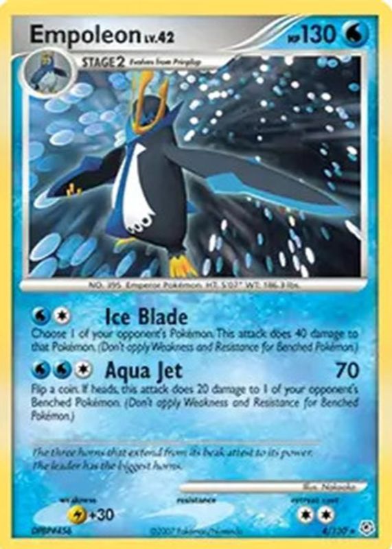 2007 Diamond & Pearl #004/130 Holo