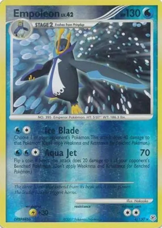 2007 Diamond & Pearl #004/130 Reverse Holo