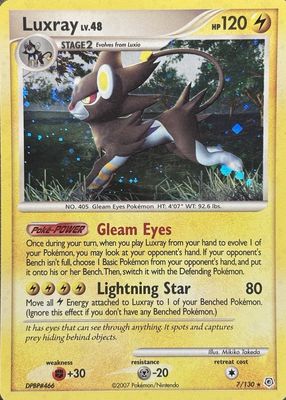 2007 Diamond & Pearl #007/130 Holo