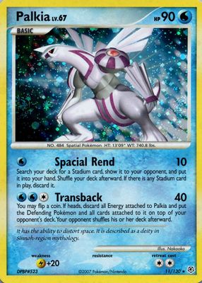 2007 Diamond & Pearl #011/130 Holo