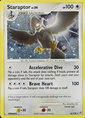 2007 Diamond & Pearl #016/130 Holo