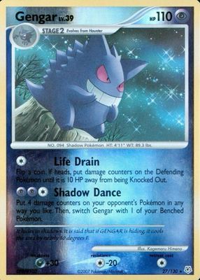 2007 Diamond & Pearl #027/130 Reverse Holo