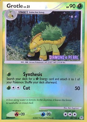 2007 Diamond & Pearl #049/130 Reverse Holo