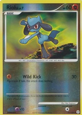 2007 Diamond & Pearl #061/130 Reverse Holo