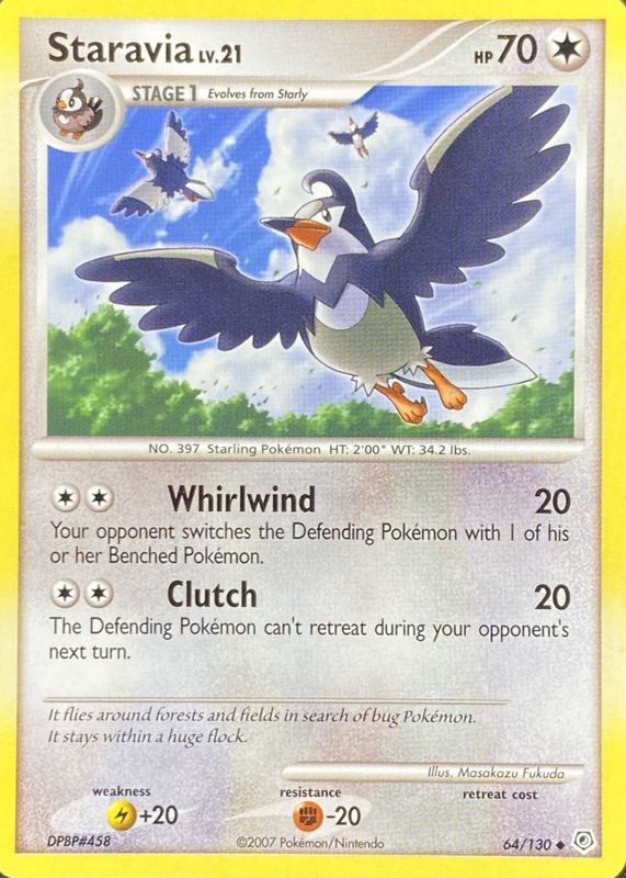 2007 Diamond & Pearl #064/130 Base