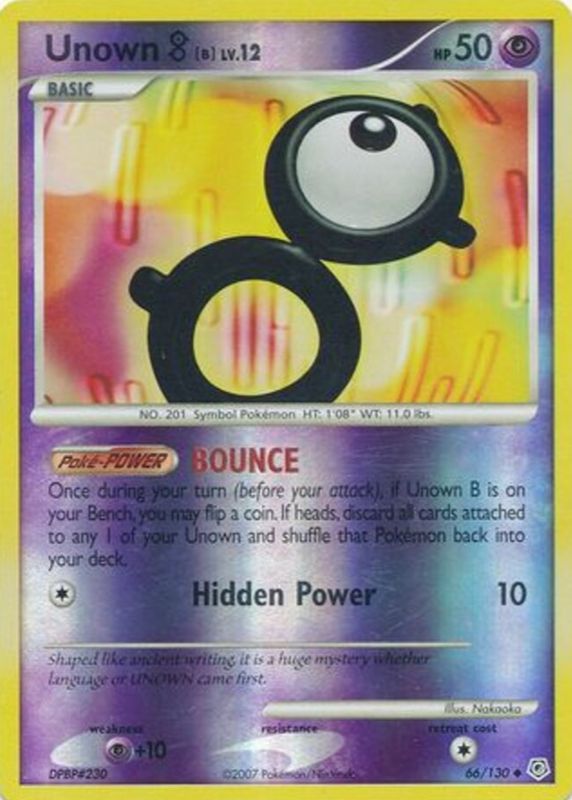 2007 Diamond & Pearl #066/130 Reverse Holo