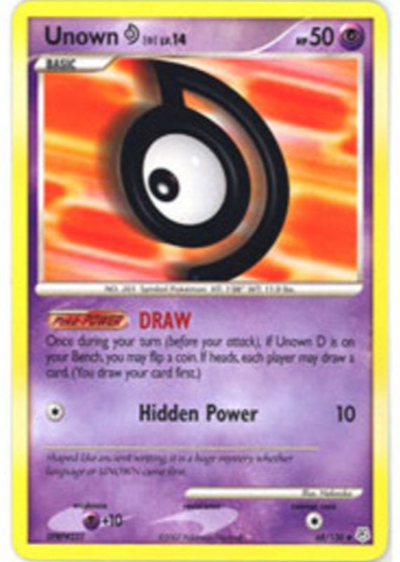 2007 Diamond & Pearl #068/130 Base