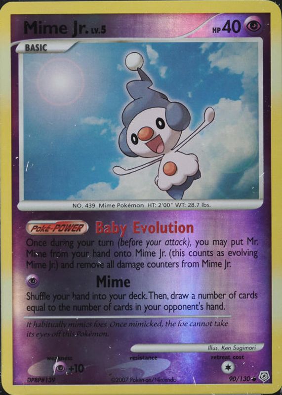 2007 Diamond & Pearl #090/130 Reverse Holo
