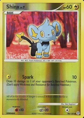 2007 Diamond & Pearl #098/130 Reverse Holo