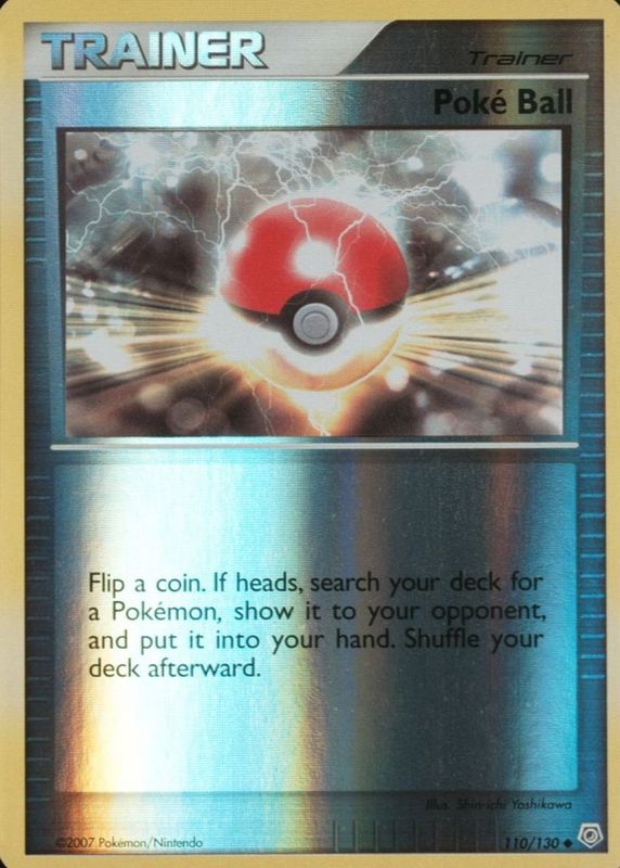 2007 Diamond & Pearl #110/130 Reverse Holo