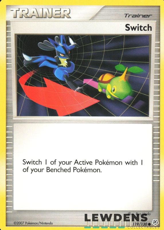 2007 Diamond & Pearl #119/130 Base