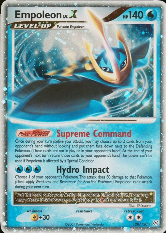 2007 Diamond & Pearl #120/130 Holo