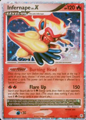 2007 Diamond & Pearl #121/130 Holo