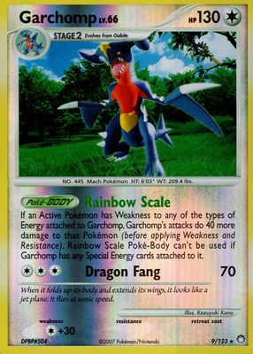 2007 Diamond & Pearl: Mysterious Treasures #009/123 Reverse Holo