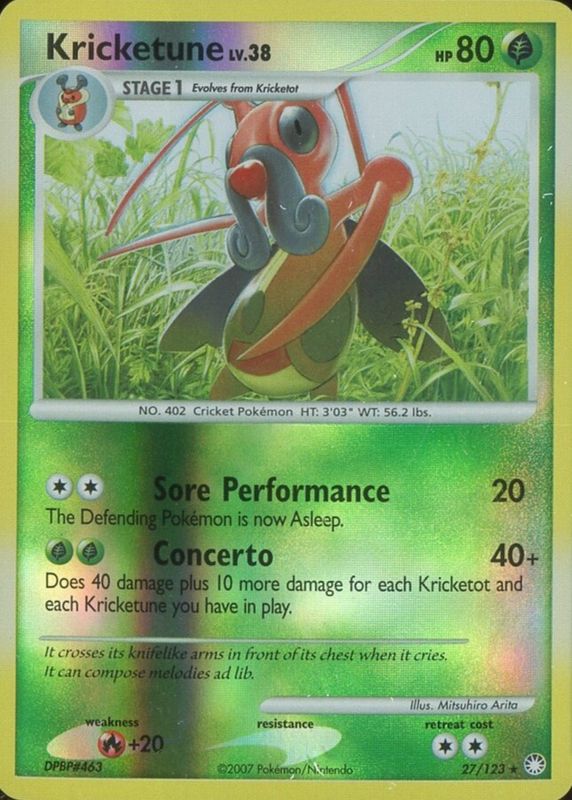 2007 Diamond & Pearl: Mysterious Treasures #027/123 Reverse Holo