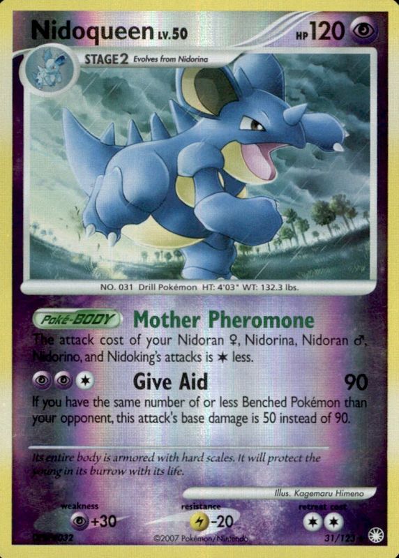 2007 Diamond & Pearl: Mysterious Treasures #031/123 Reverse Holo