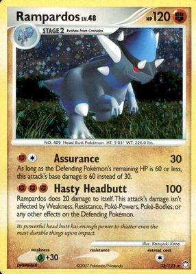 2007 Diamond & Pearl: Mysterious Treasures #033/123 Base