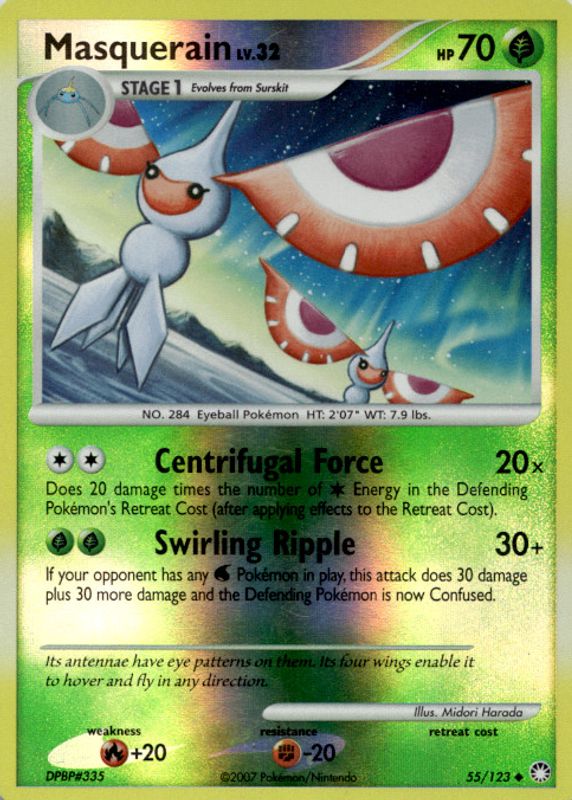 2007 Diamond & Pearl: Mysterious Treasures #055/123 Reverse Holo