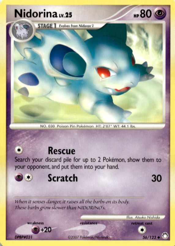 2007 Diamond & Pearl: Mysterious Treasures #056/123 Base