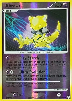 2007 Diamond & Pearl: Mysterious Treasures #069/123 Reverse Holo