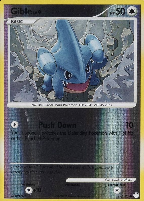 2007 Diamond & Pearl: Mysterious Treasures #085/123 Reverse Holo