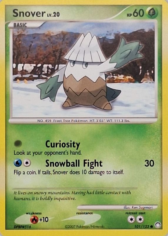 2007 Diamond & Pearl: Mysterious Treasures #101/123 Base