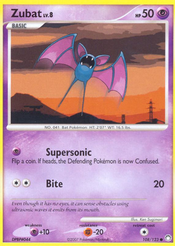 2007 Diamond & Pearl: Mysterious Treasures #108/123 Base