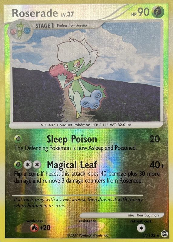 roserade pokemon card price Cynthia's (010/193) Pokmon Hit Points120 HP Stage Cynthia's Roserade 2025 Pokemon Hot