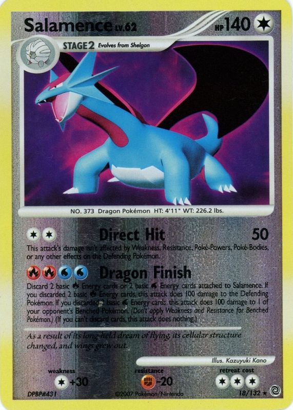 2007 Diamond & Pearl: Secret Wonders #018/132 Reverse Holo