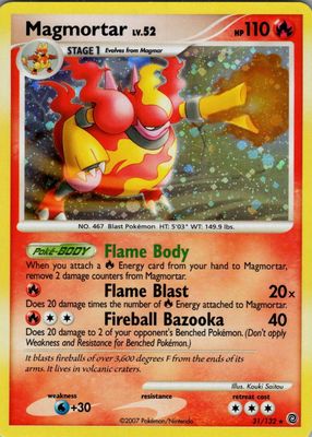 2007 Diamond & Pearl: Secret Wonders #031/132 Base