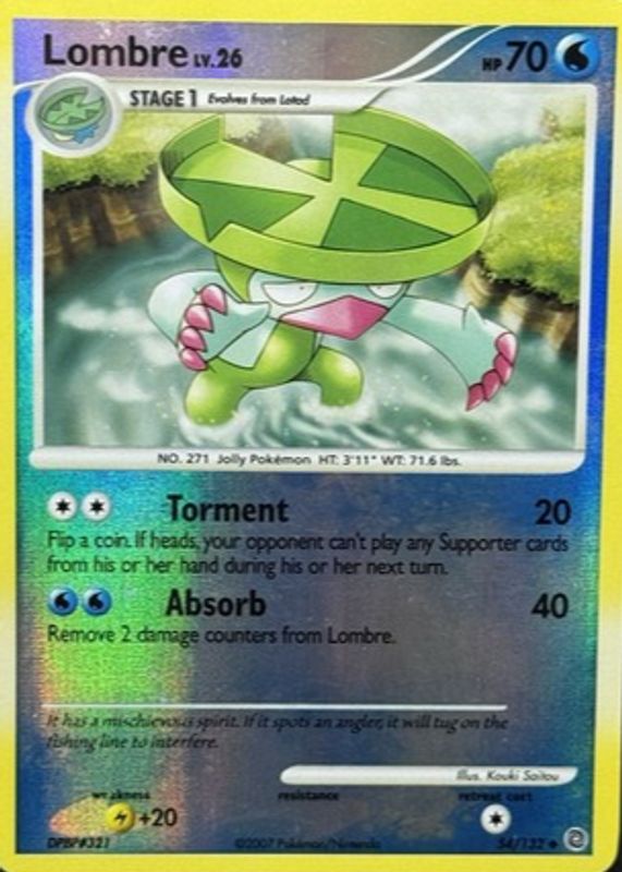 2007 Diamond & Pearl: Secret Wonders #054/132 Reverse Holo