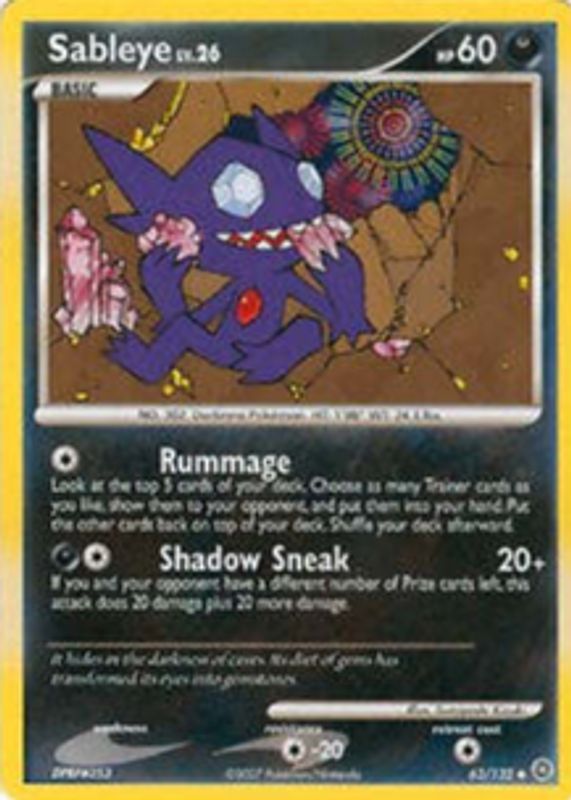 2007 Diamond & Pearl: Secret Wonders #063/132 Base