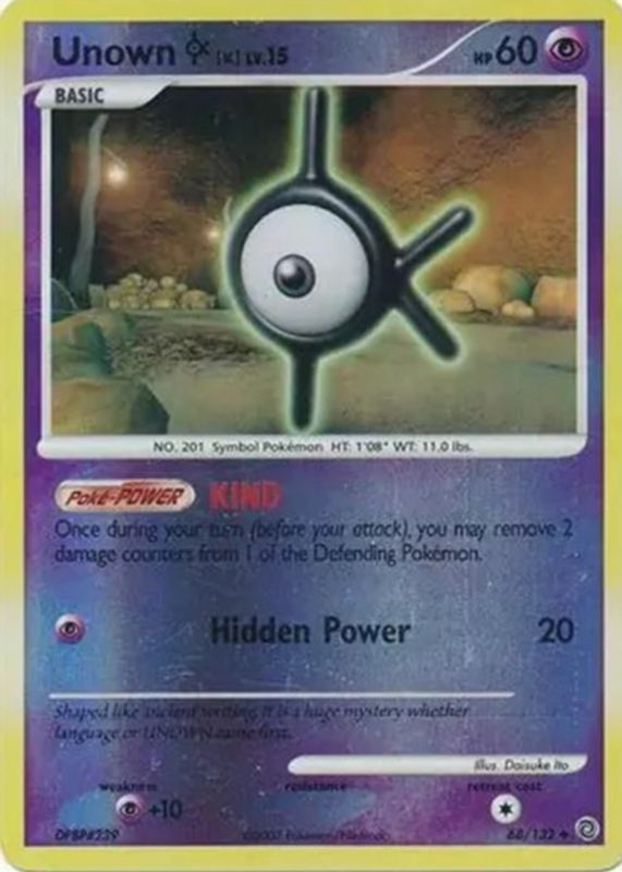 2007 Diamond & Pearl: Secret Wonders #068/132 Reverse Holo