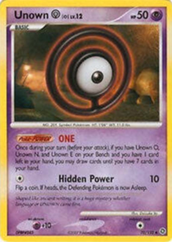 2007 Diamond & Pearl: Secret Wonders #070/132 Base