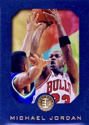 1995 Skybox E-XL #10 Blue