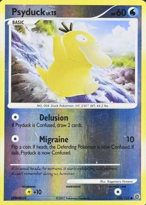 2007 Diamond & Pearl: Secret Wonders #100/132 Reverse Holo